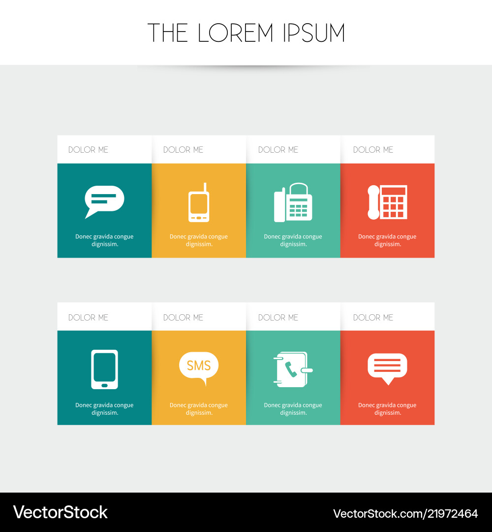 Set of 8 editable device icons includes symbols Set of 8 editable device icons includes symbols vector image