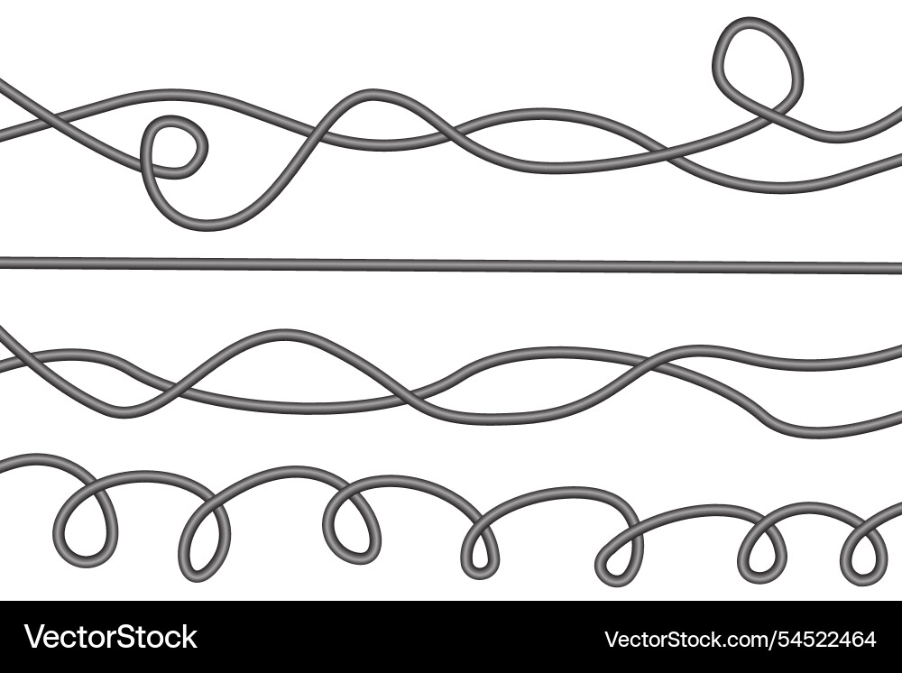 Swirling line pattern abstract loop design Swirling line pattern abstract loop design vector image
