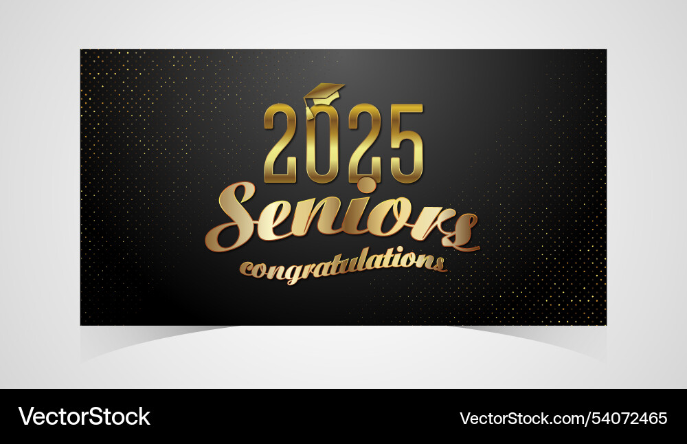 Class Of 2025 Congratulations Graduates Academic Vector Image Class Of 2025 Congratulations Graduates Academic Vector Image
