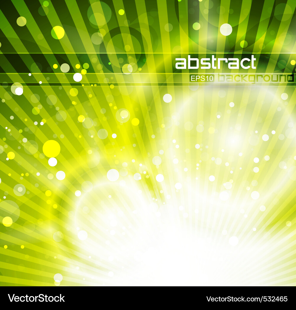 Dynamic Light Burst Background Vector Image
