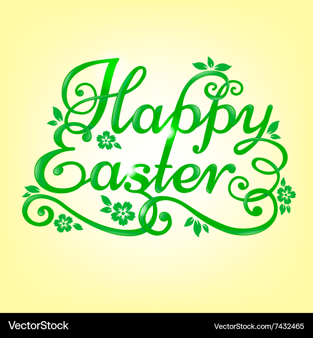 Easter Royalty Free Vector Image - VectorStock
