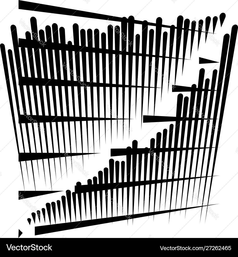 Grid mesh abstract geometric pattern segmented Vector Image