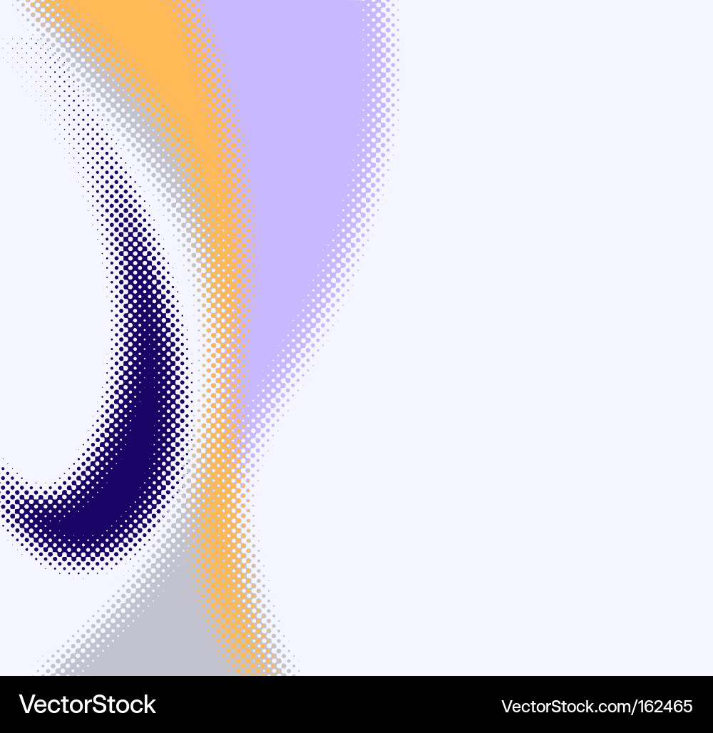 Halftone Gradient Background vector image