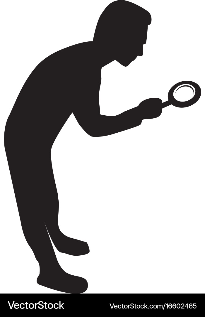 Man searching Vector Image