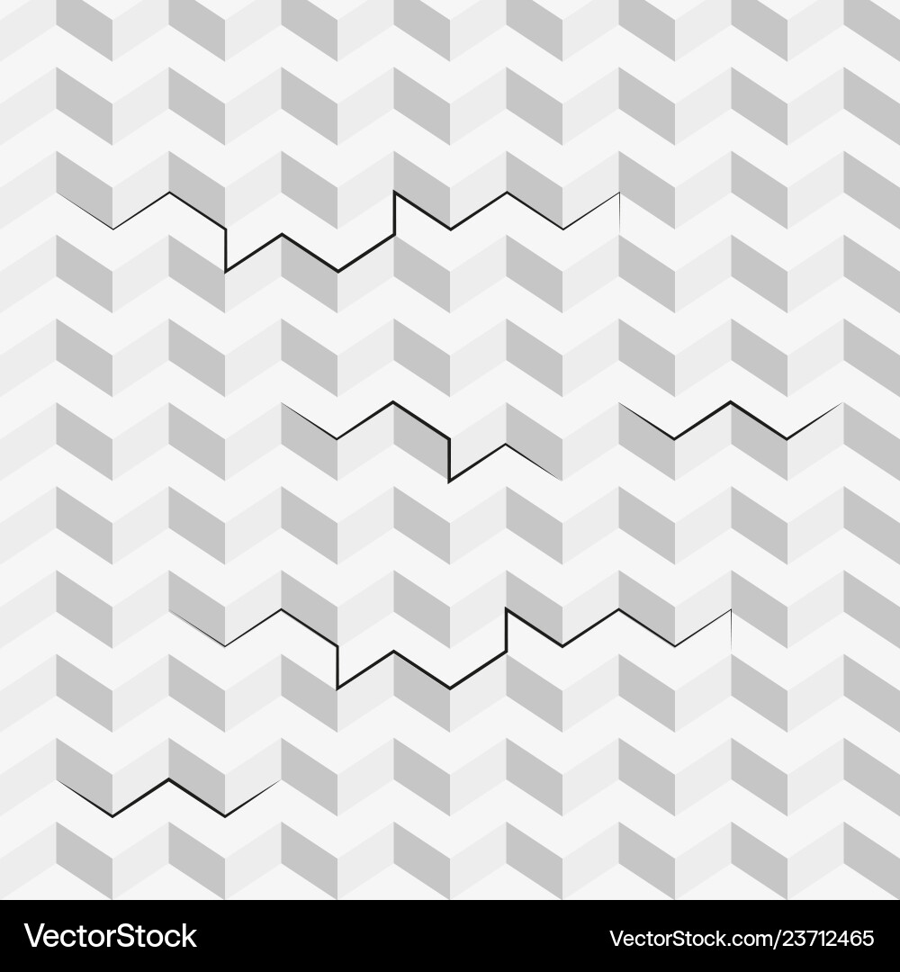 Seamless pattern with isometric cubes Vector Image