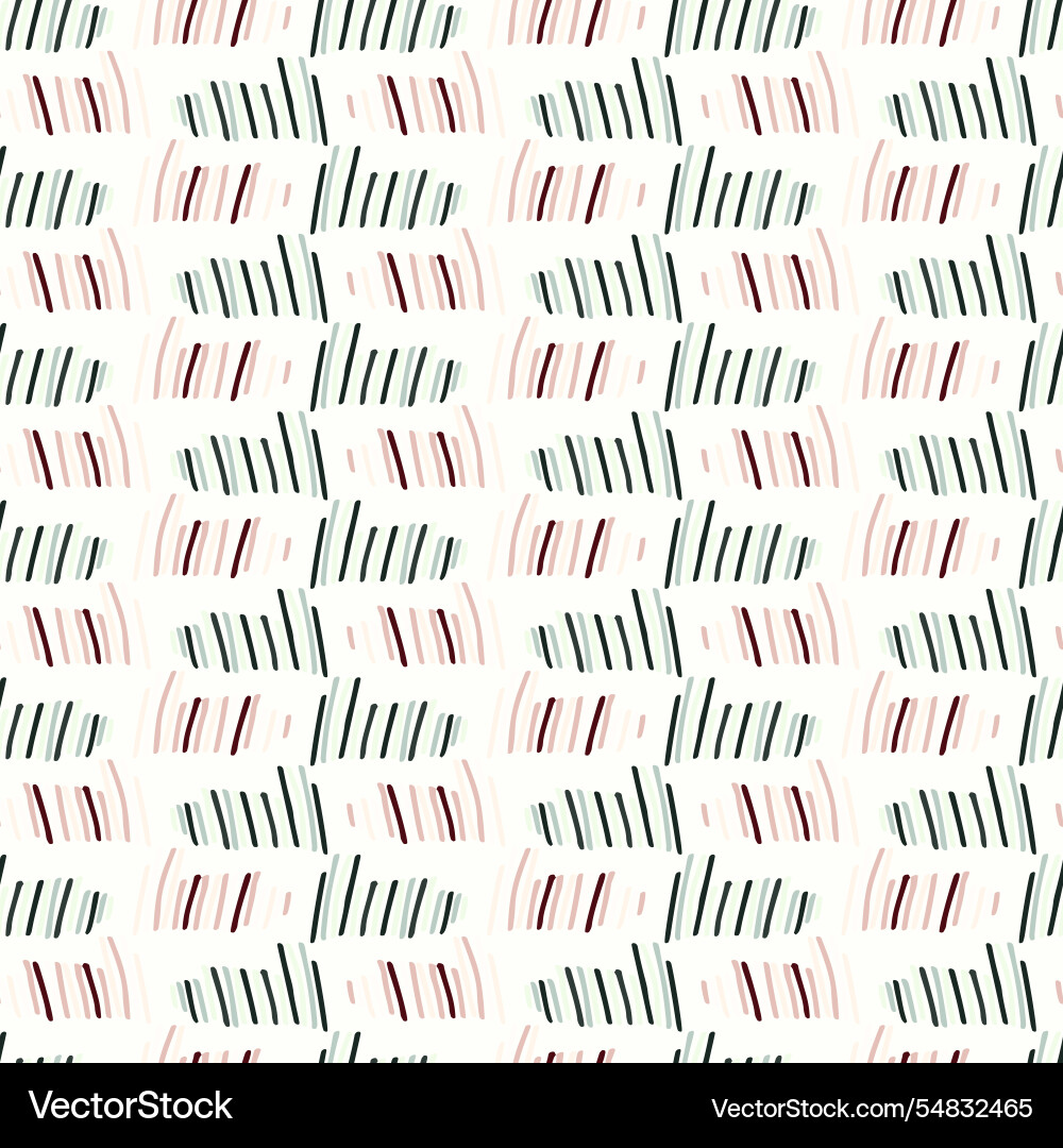 Simple modern scandi shape seamless pattern Simple modern scandi shape seamless pattern vector image