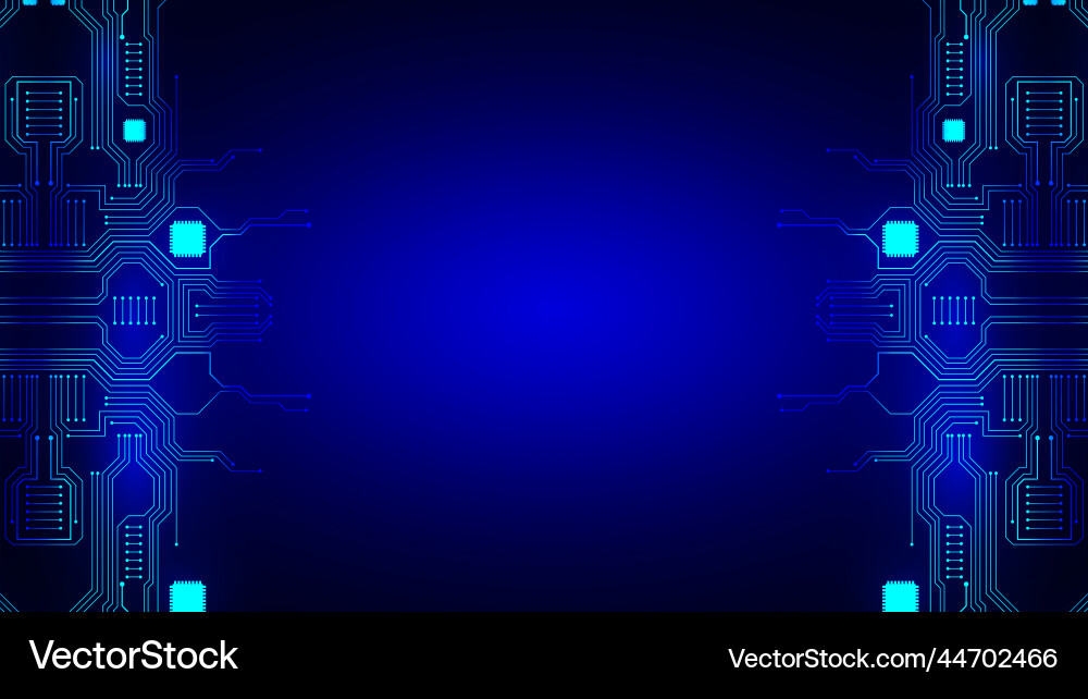 Technology background with hi-tech digital Technology background with hi-tech digital vector image
