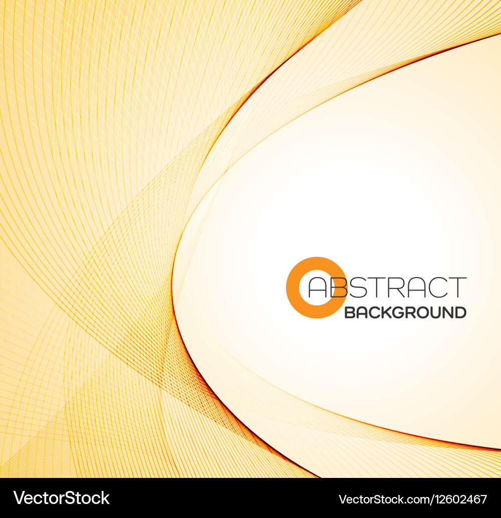 Abstract Color Wave Background Vector Image