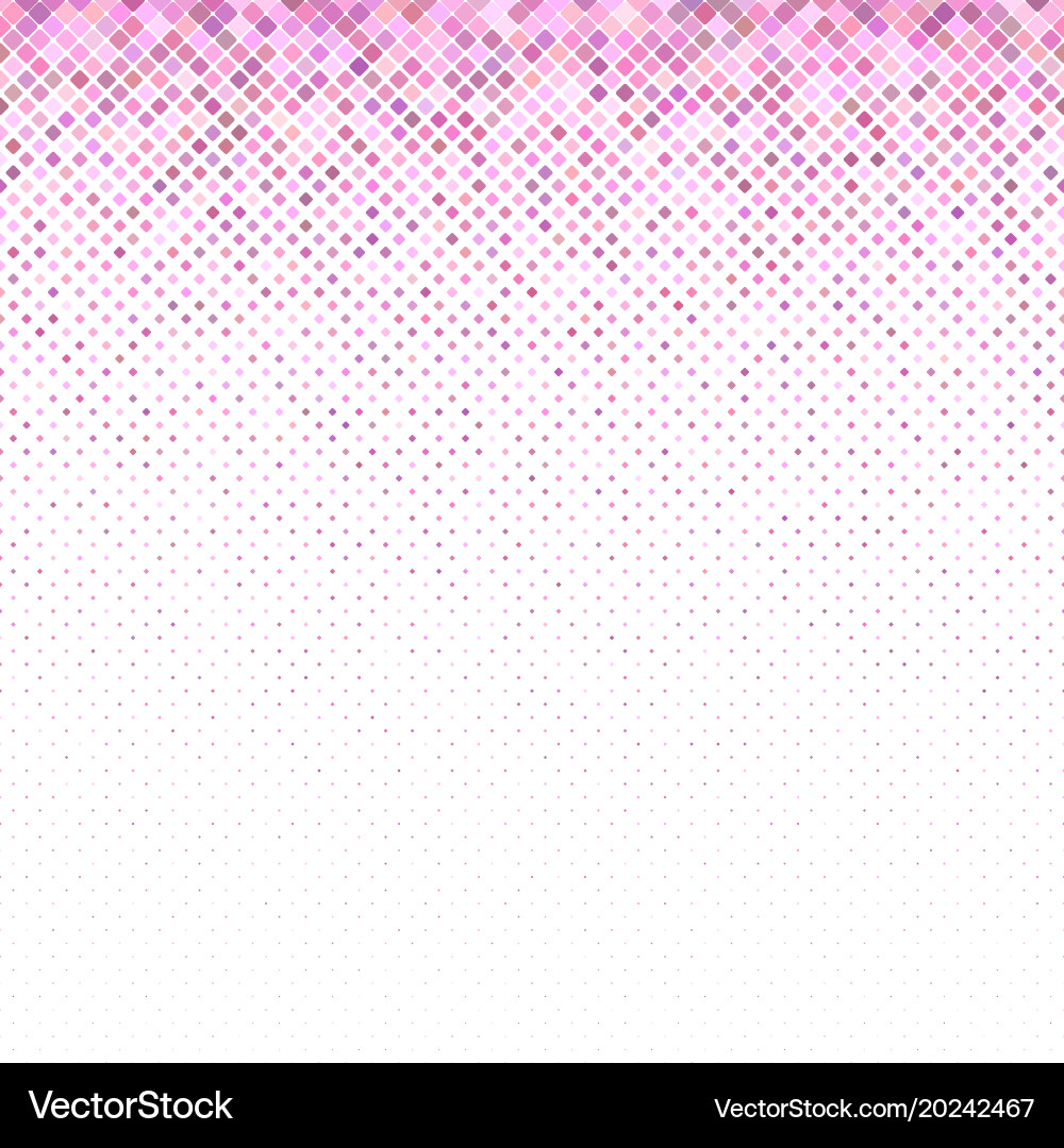 Geometrical diagonal square pattern background vector image