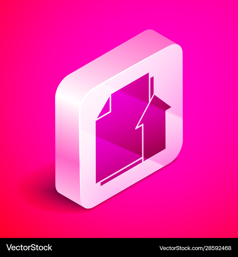 Isometric upload file document icon isolated Isometric upload file document icon isolated vector image