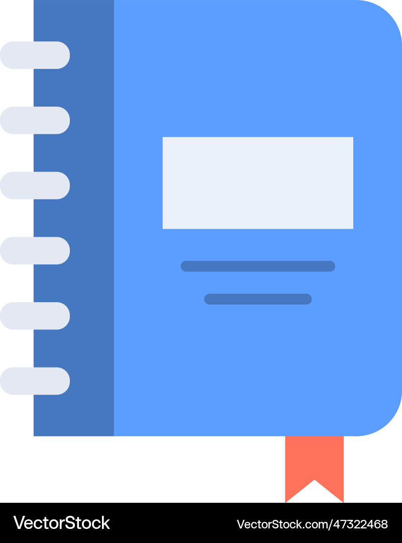 Notebook icon image Vector Image