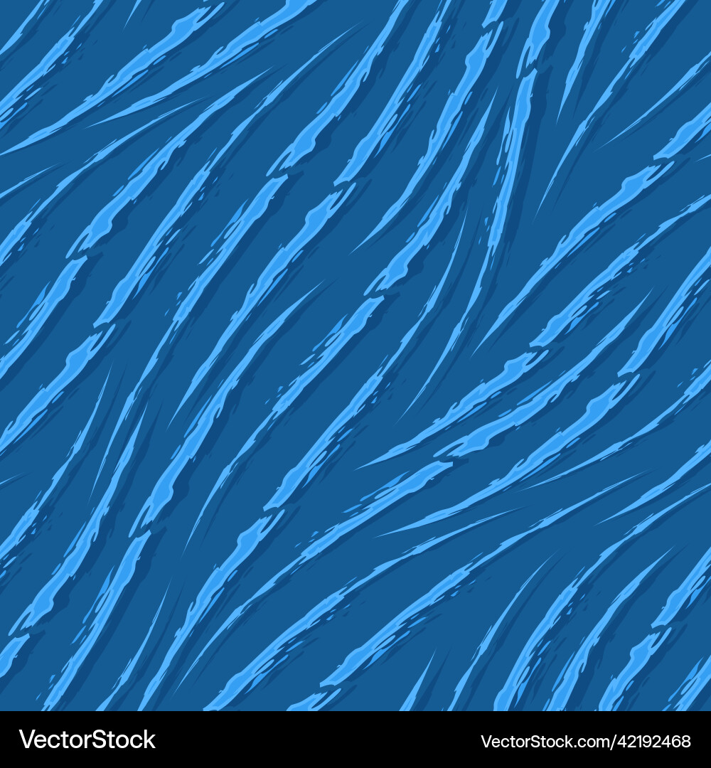 River textureseamless pattern of diagonal Vector Image
