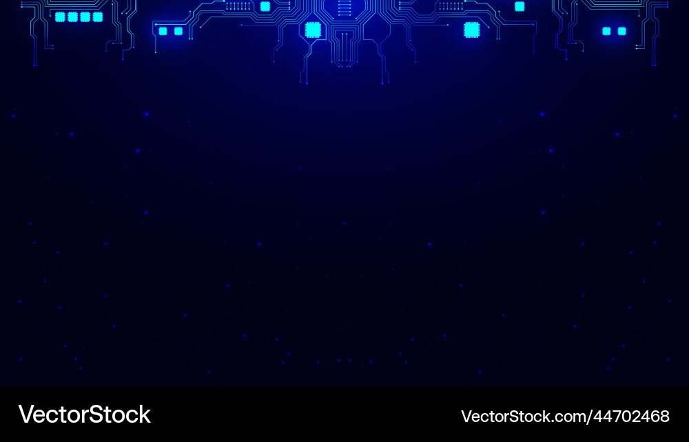 Technology background with hi-tech digital Technology background with hi-tech digital vector image