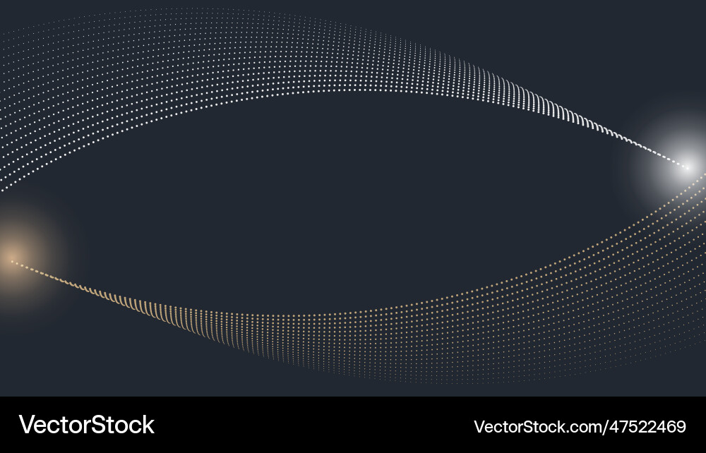 Abstract background with a dynamic waves vector image