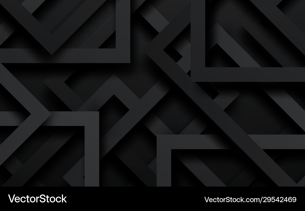 Multi frame cross square diamond pattern abstract vector image