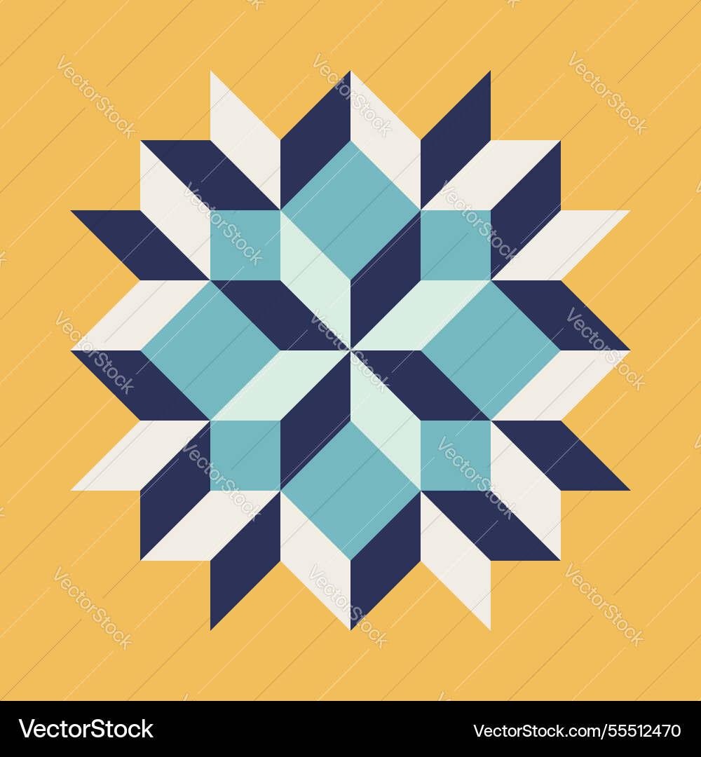 Abstract geometric pattern print art style Abstract geometric pattern print art style vector image