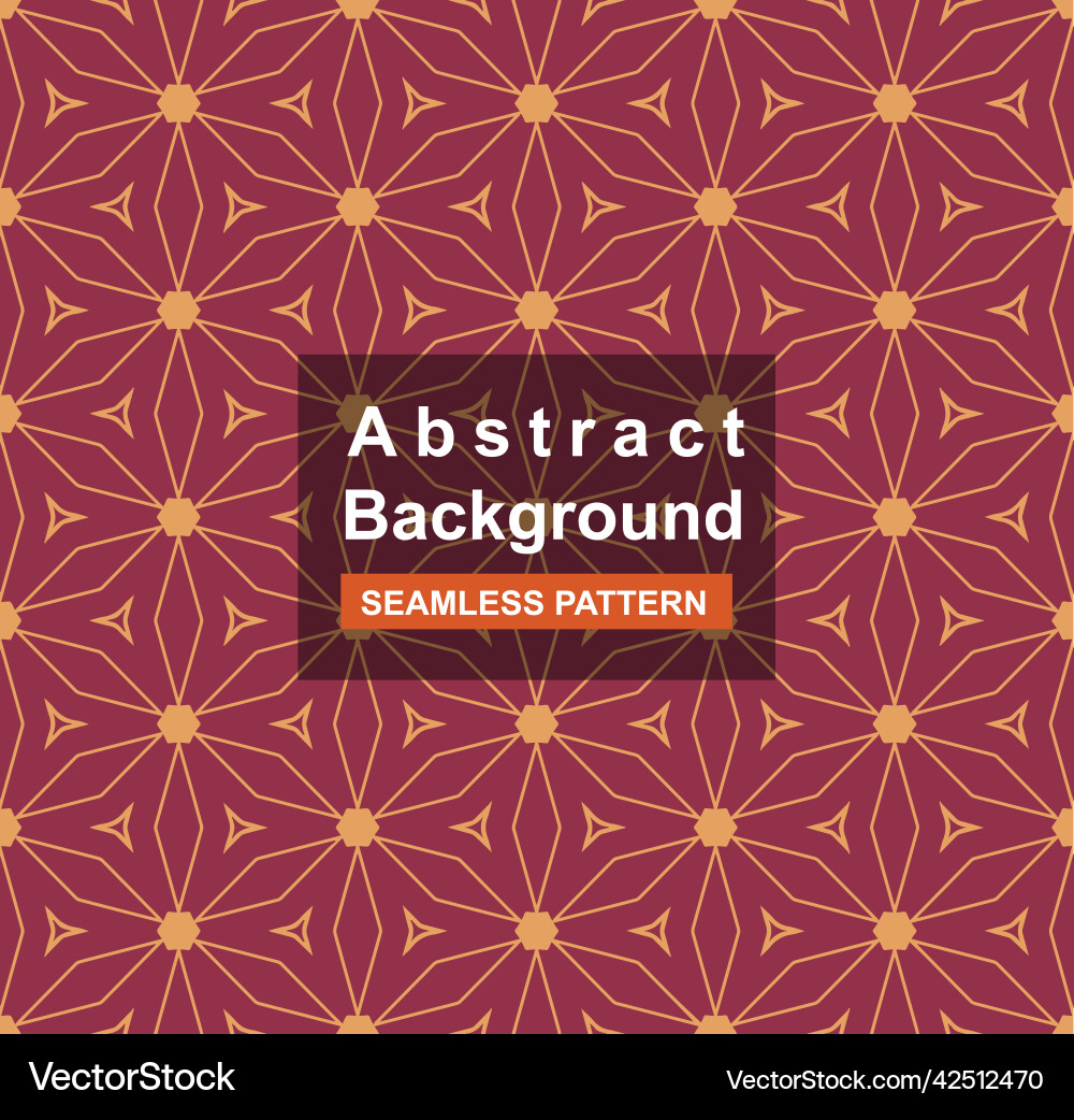 Abstract geometric seamless pattern background Abstract geometric seamless pattern background Vector Image