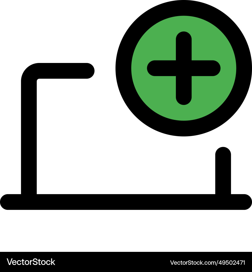 Create desktop shortcut with a new icon vector image