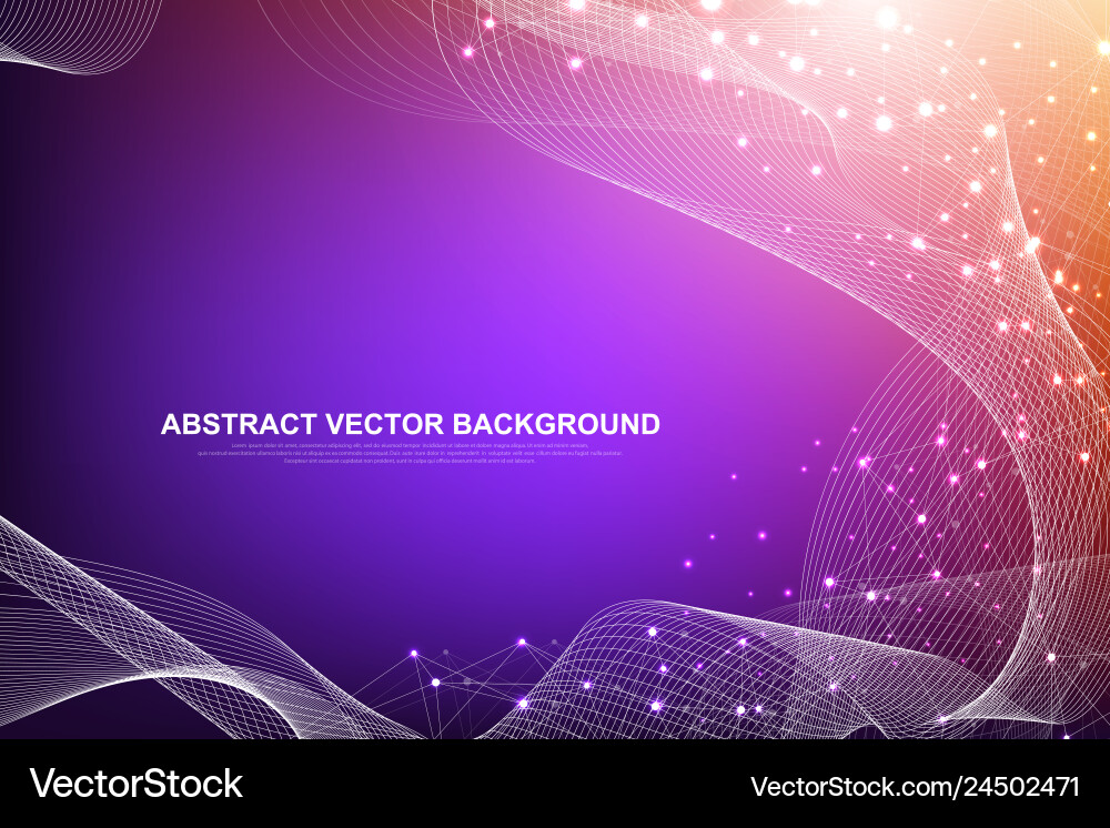 Futuristic abstract background blockchain Futuristic abstract background blockchain vector image