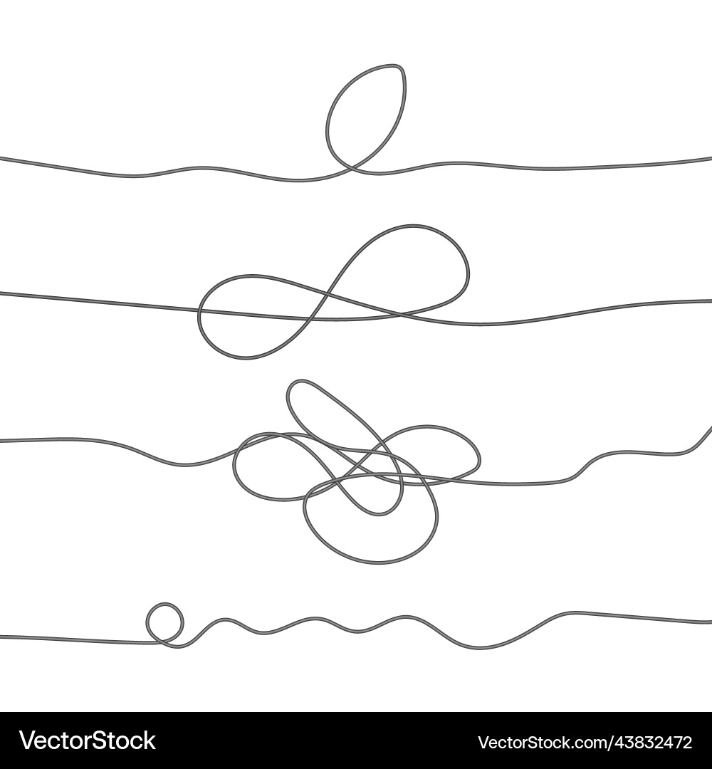 Abstract tangled texture random chaotic lines Abstract tangled texture random chaotic lines vector image