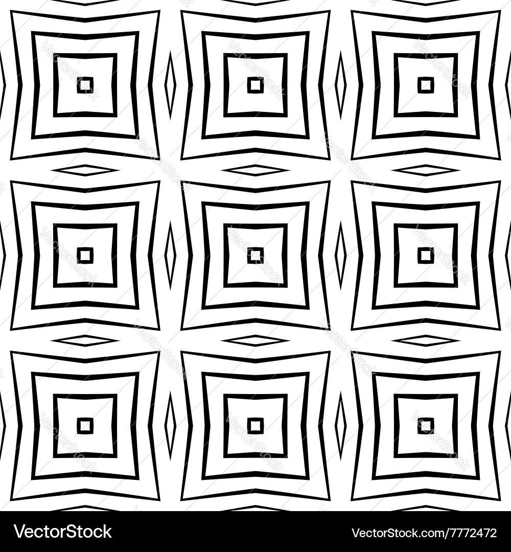 Design seamless square pattern vector image
