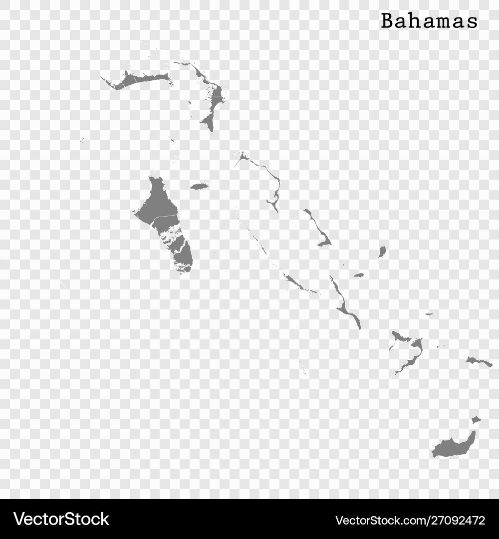 High quality map with borders High quality map with borders Vector Image