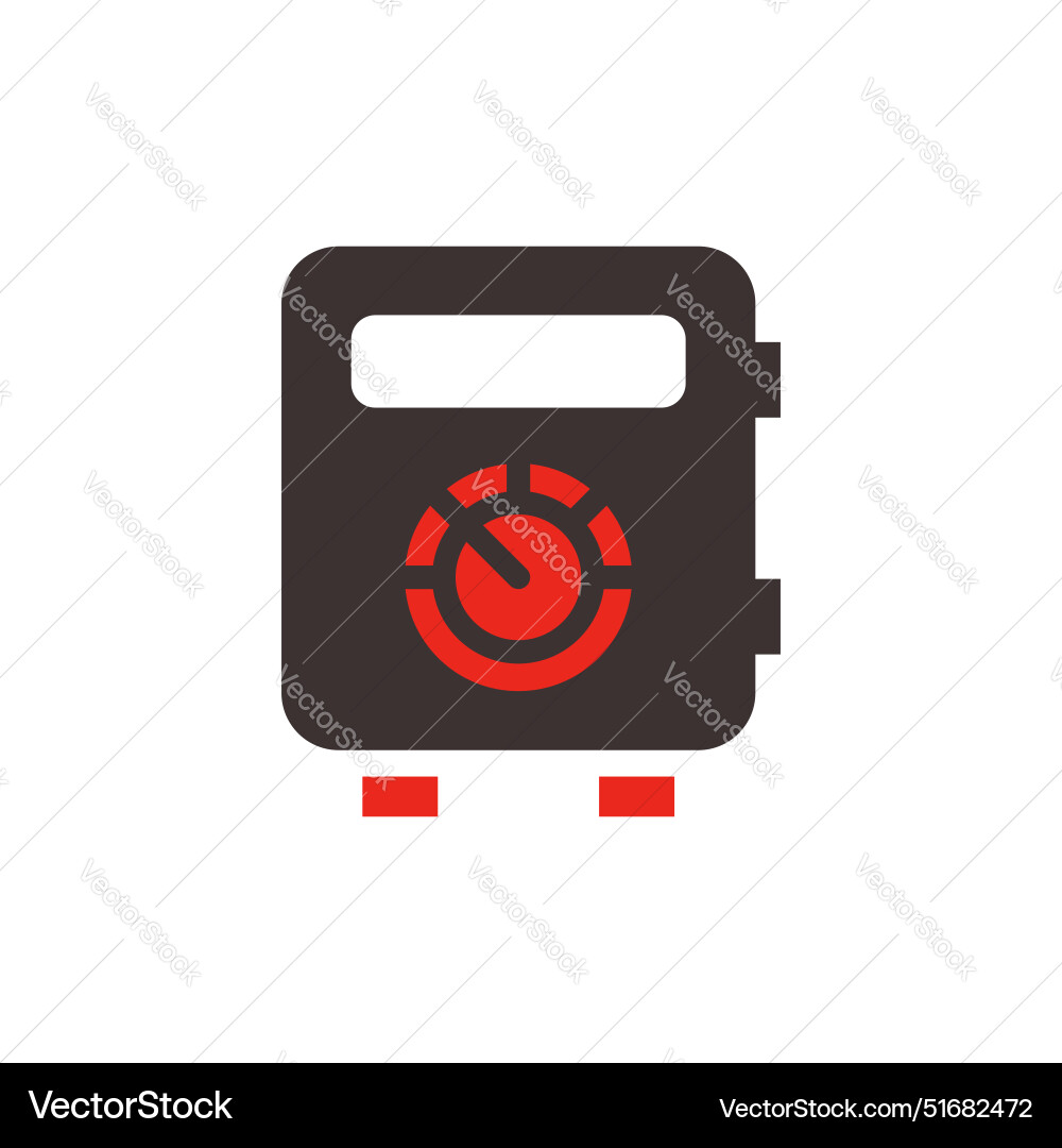 Safe icon made in color style Vector Image