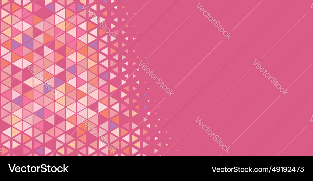 Abstract triangle colorful background Vector Image