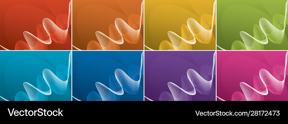 Background template with abstract patterns Vector Image