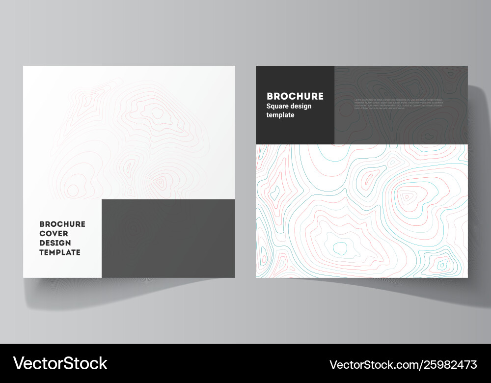 Minimal editable layout Minimal editable layout vector image