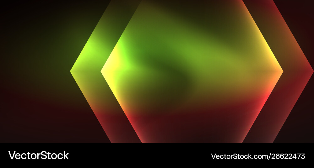 Neon shiny color lines background abstract Vector Image