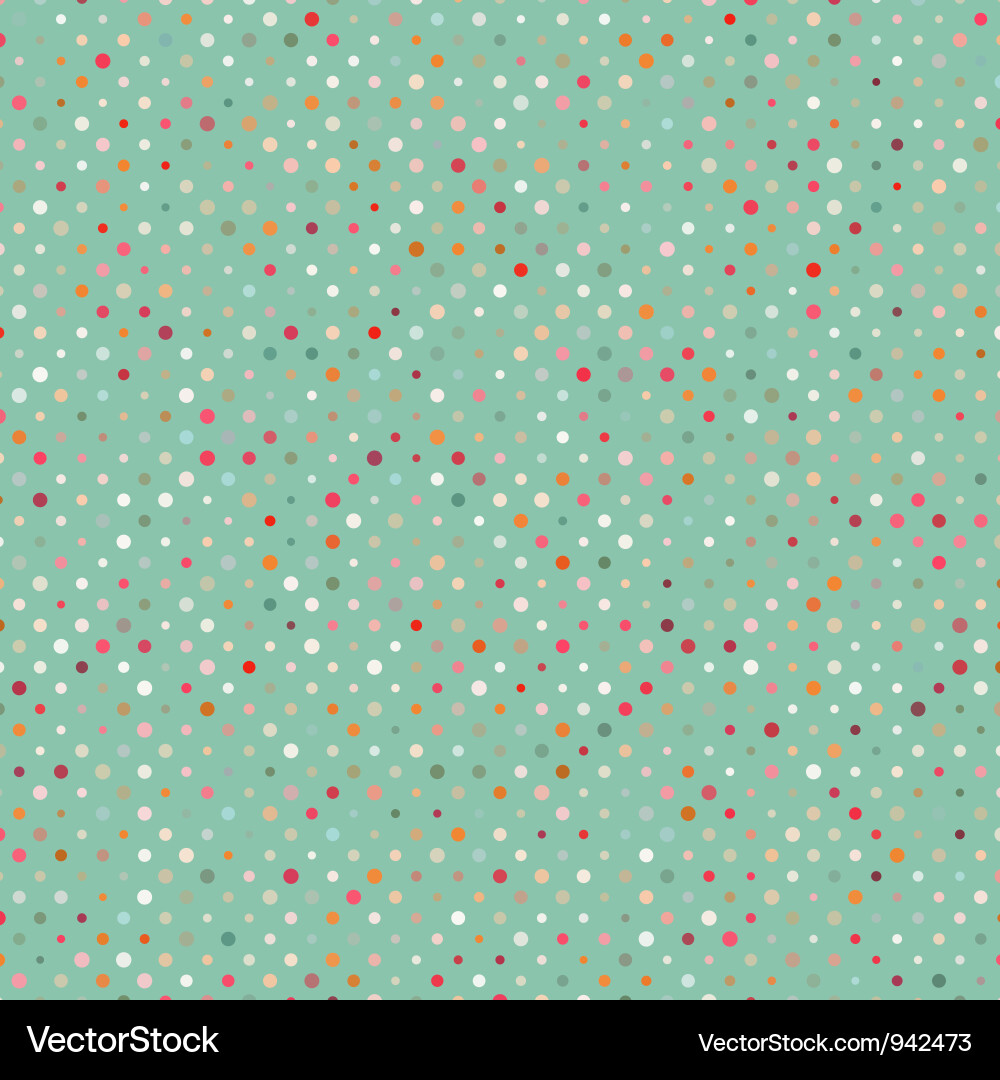 Polka dots pattern background Vector Image