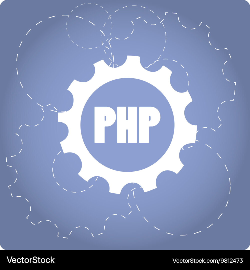 Programming language vector image