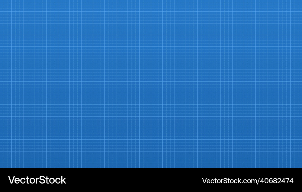 Blueprint Grid Background Vector Image