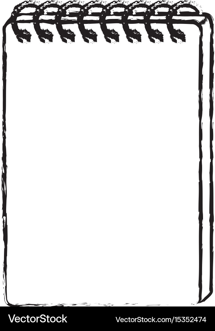 Notebook icon image vector image