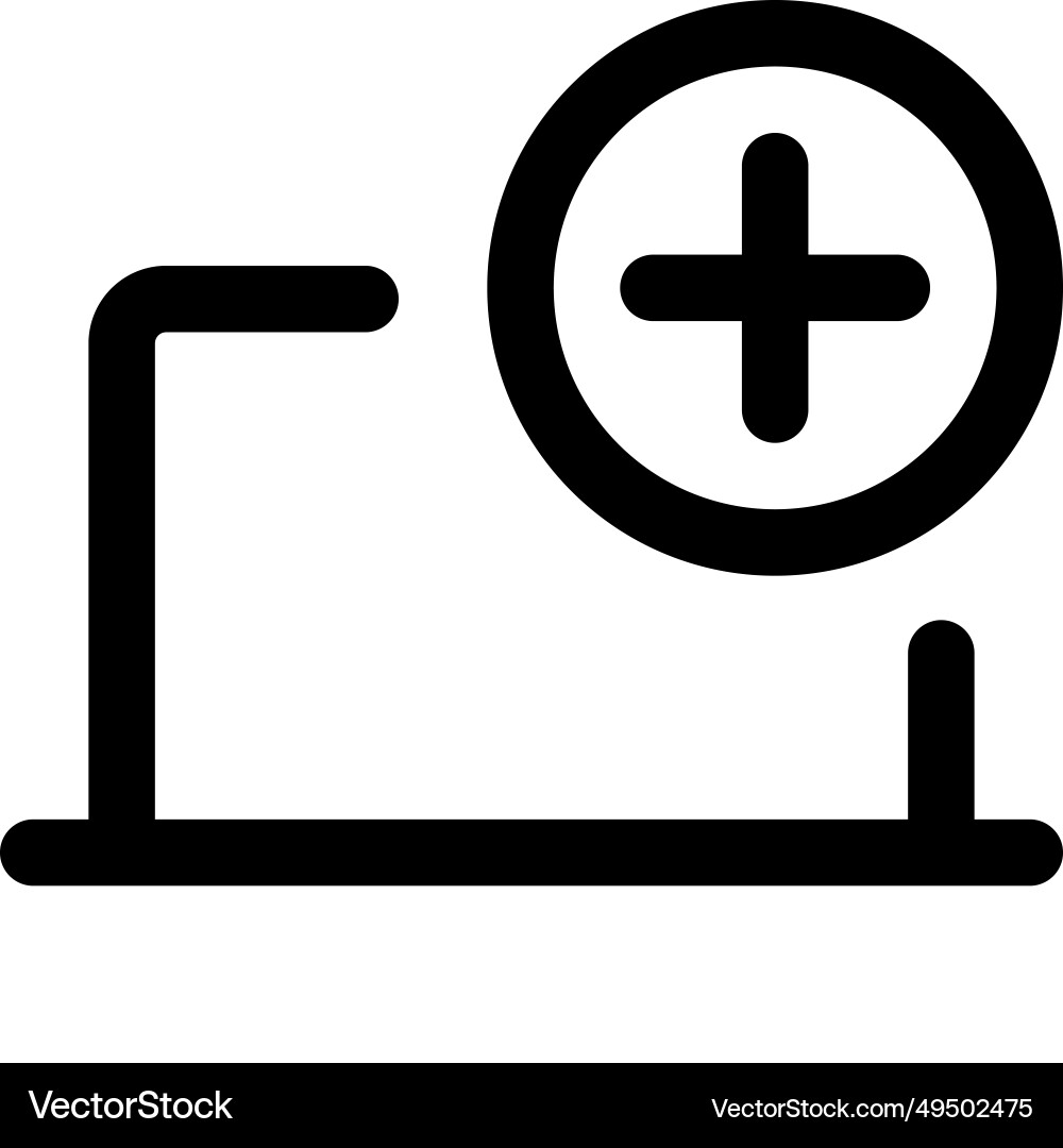 Create desktop shortcut with a new icon vector image