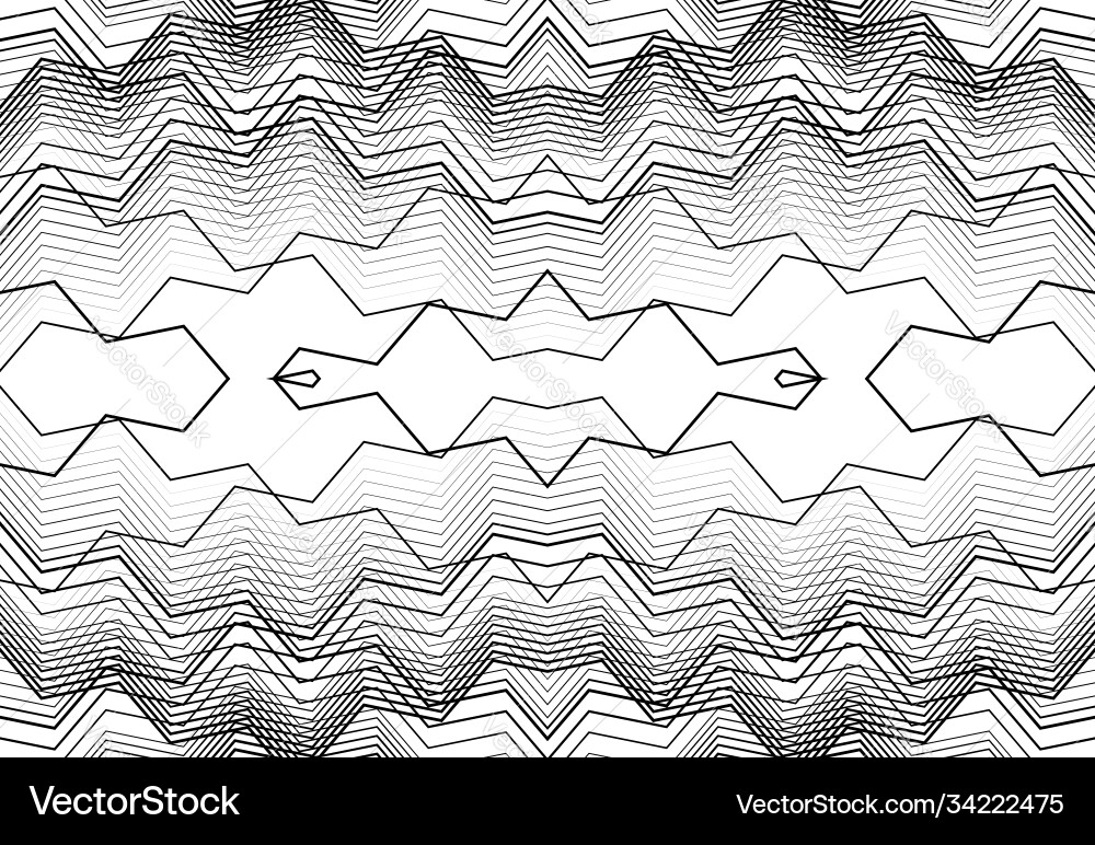 Repeatable and tileable grid mesh zig-zag Repeatable and tileable grid mesh zig-zag vector image