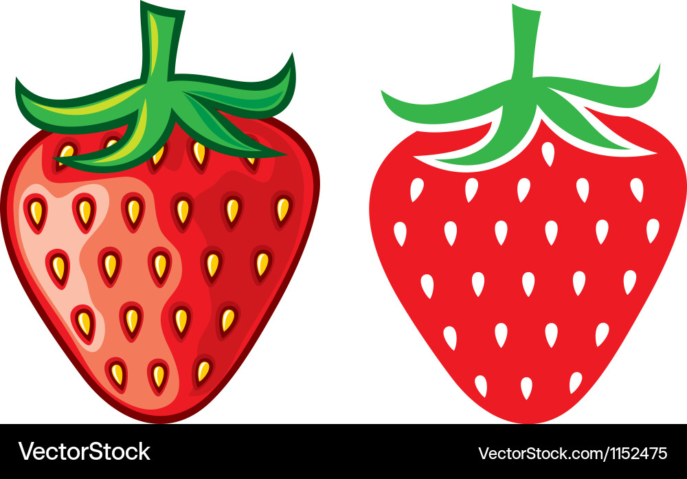 Strawberry Royalty Free Vector Image - VectorStock