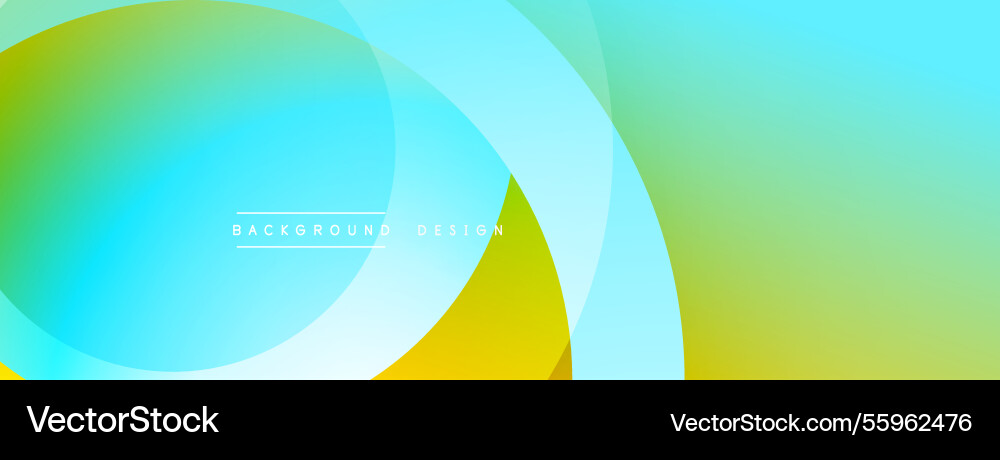 Abstract composition with layered circular Abstract composition with layered circular Vector Image