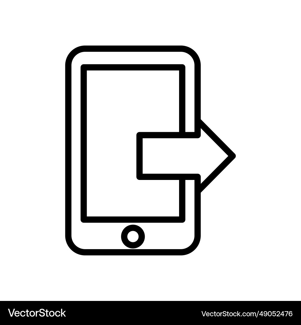 Sending data icon vector image
