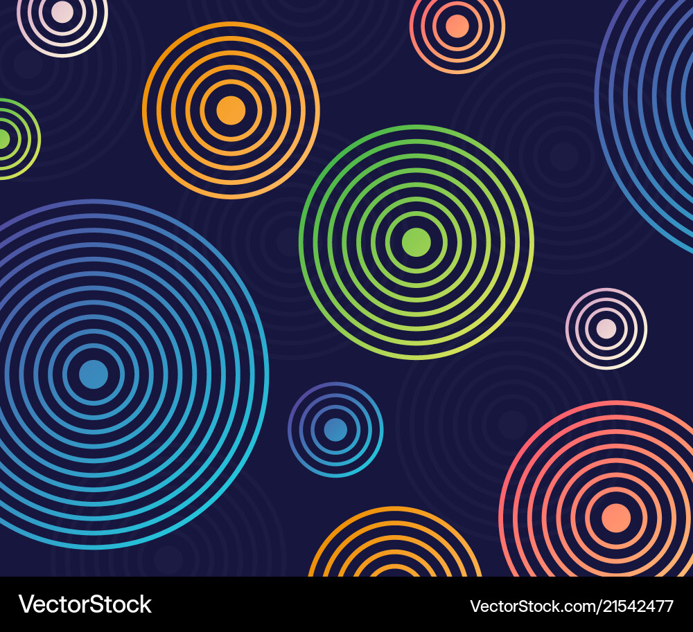 Circle colorful abstract background Circle colorful abstract background vector image