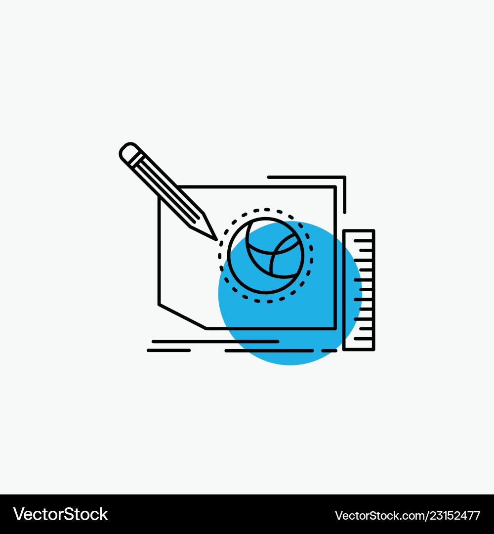Content design frame page text line icon Content design frame page text line icon vector image