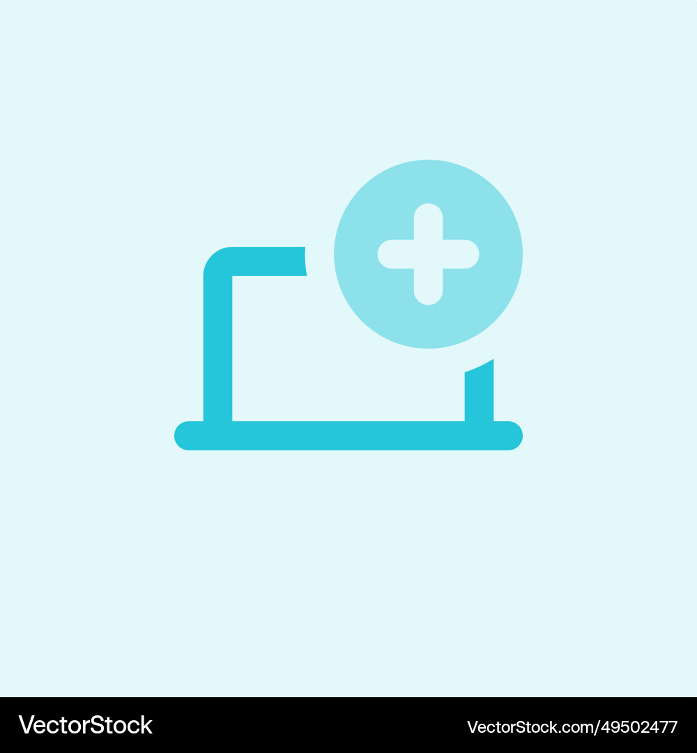 Create desktop shortcut with a new icon vector image