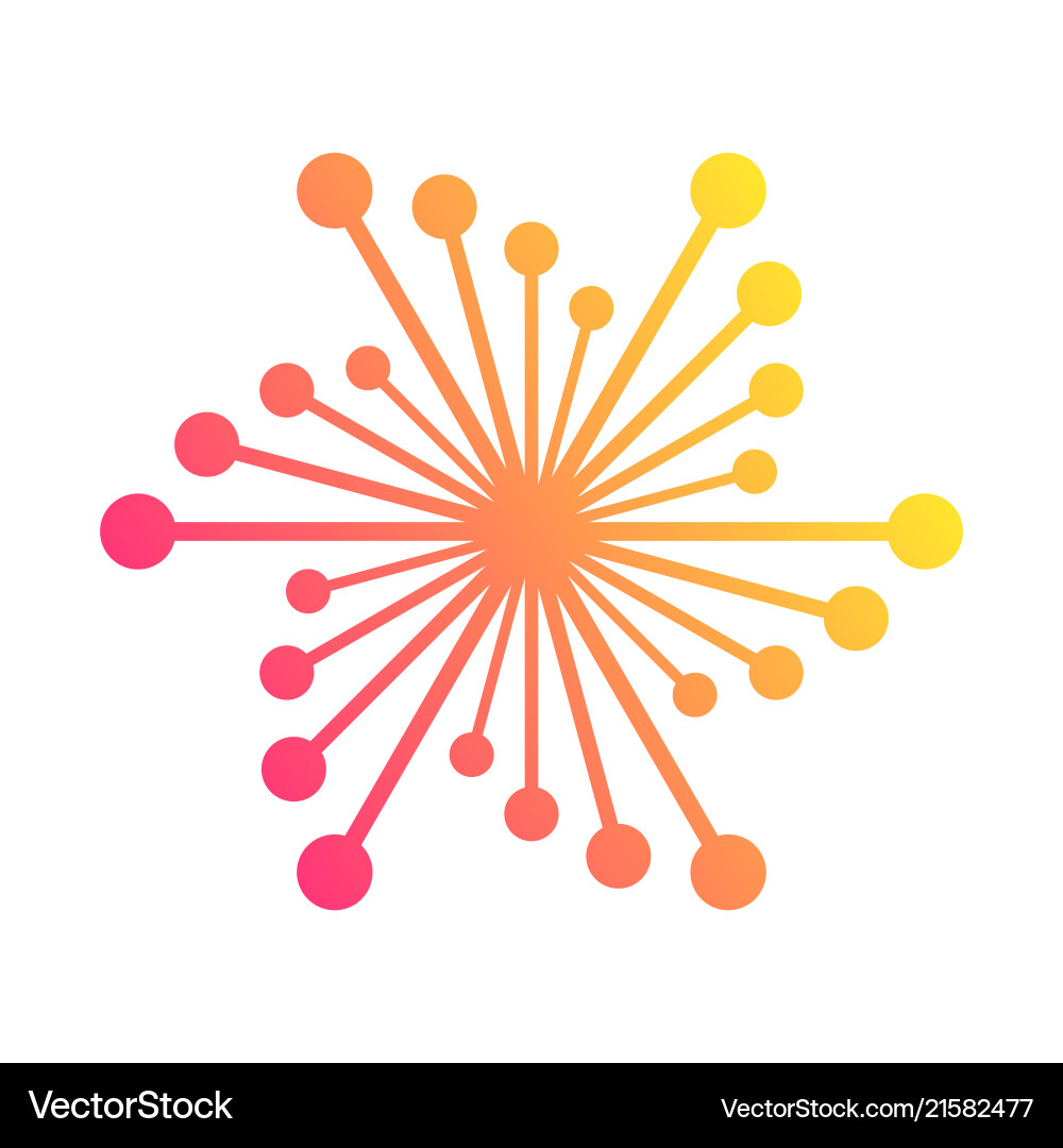 Global network connections with points and lines Global network connections with points and lines vector image