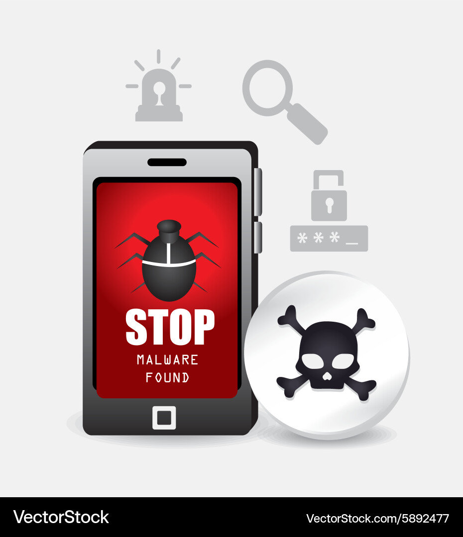 Security system design vector image