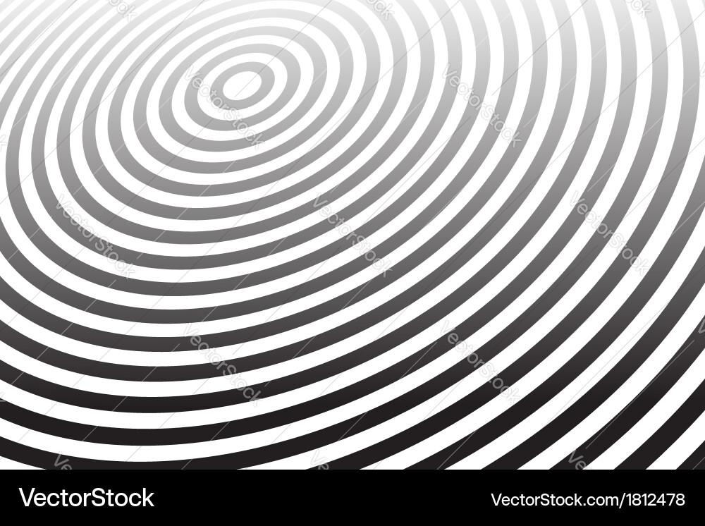 Dynamic Circular Swirls Vector Image