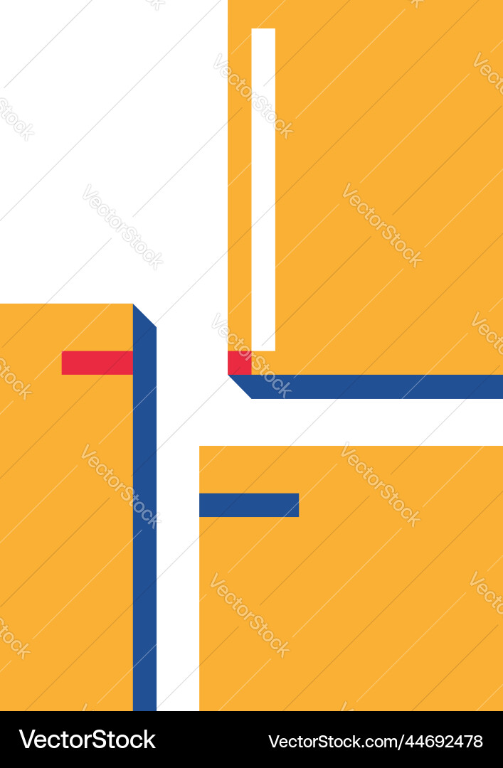 Geometric Rectangular Pattern vector image