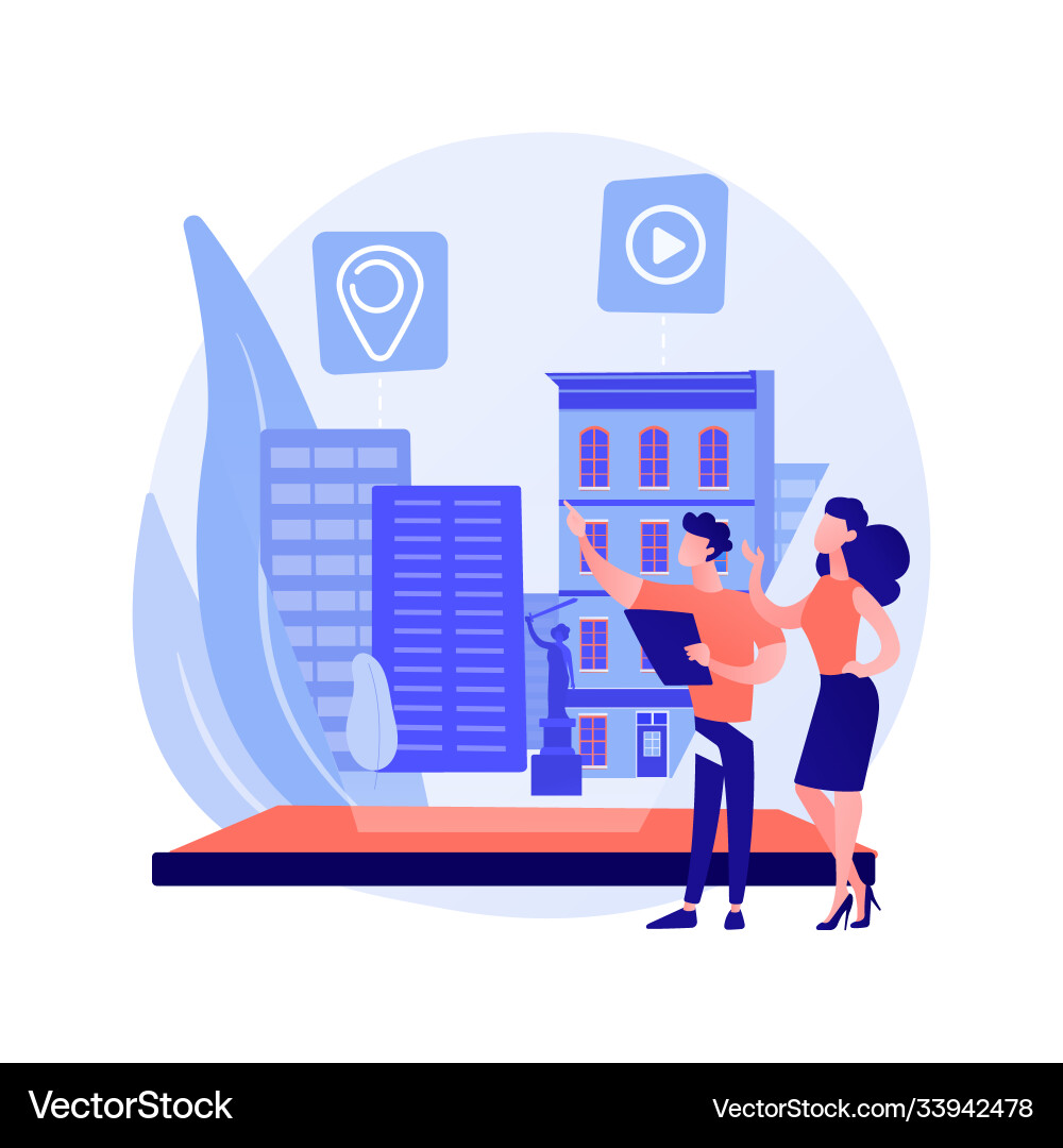 Interactive design visualization abstract concept Interactive design visualization abstract concept vector image