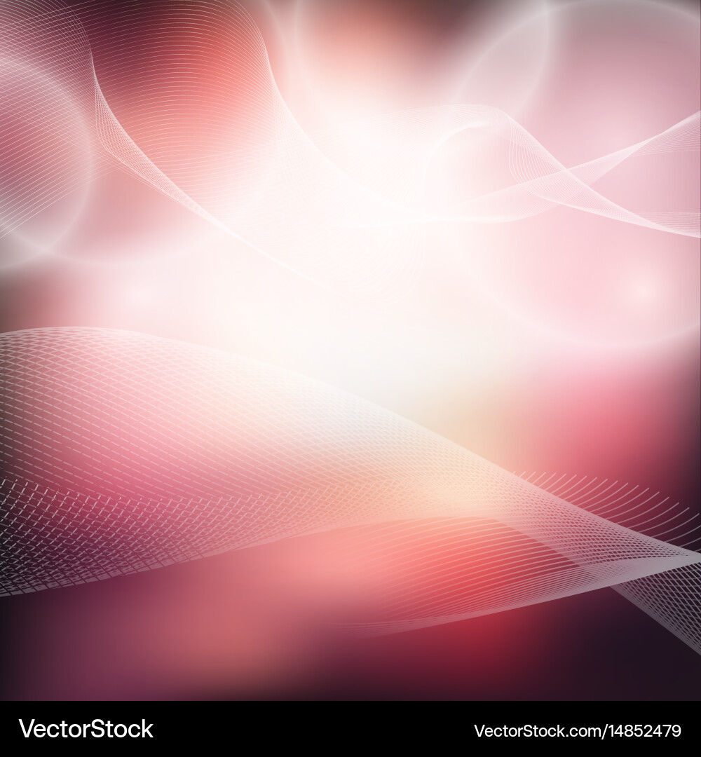Abstract flowing lines background vector image