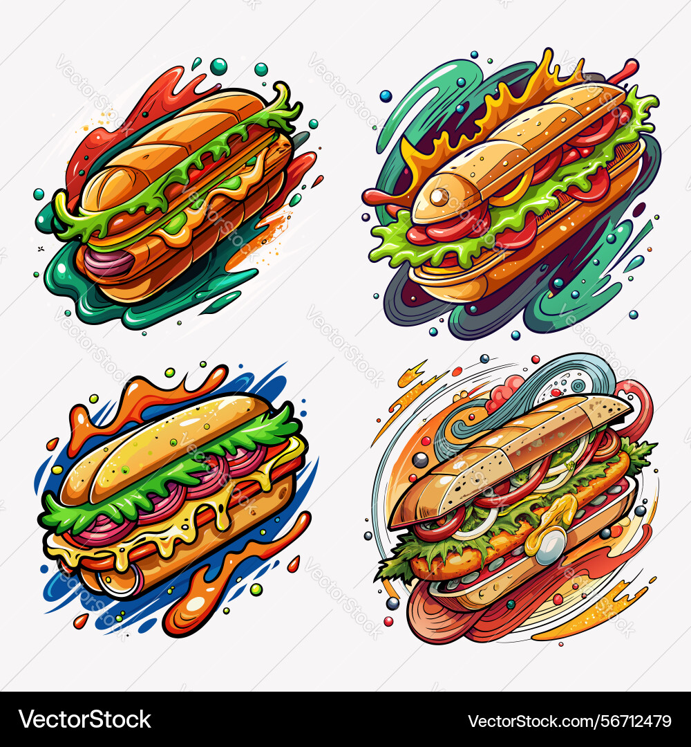 sandwich様4点おまとめページ 4,647 Four Sandwiches Royalty-Free Images, Stock Photos & Pictures